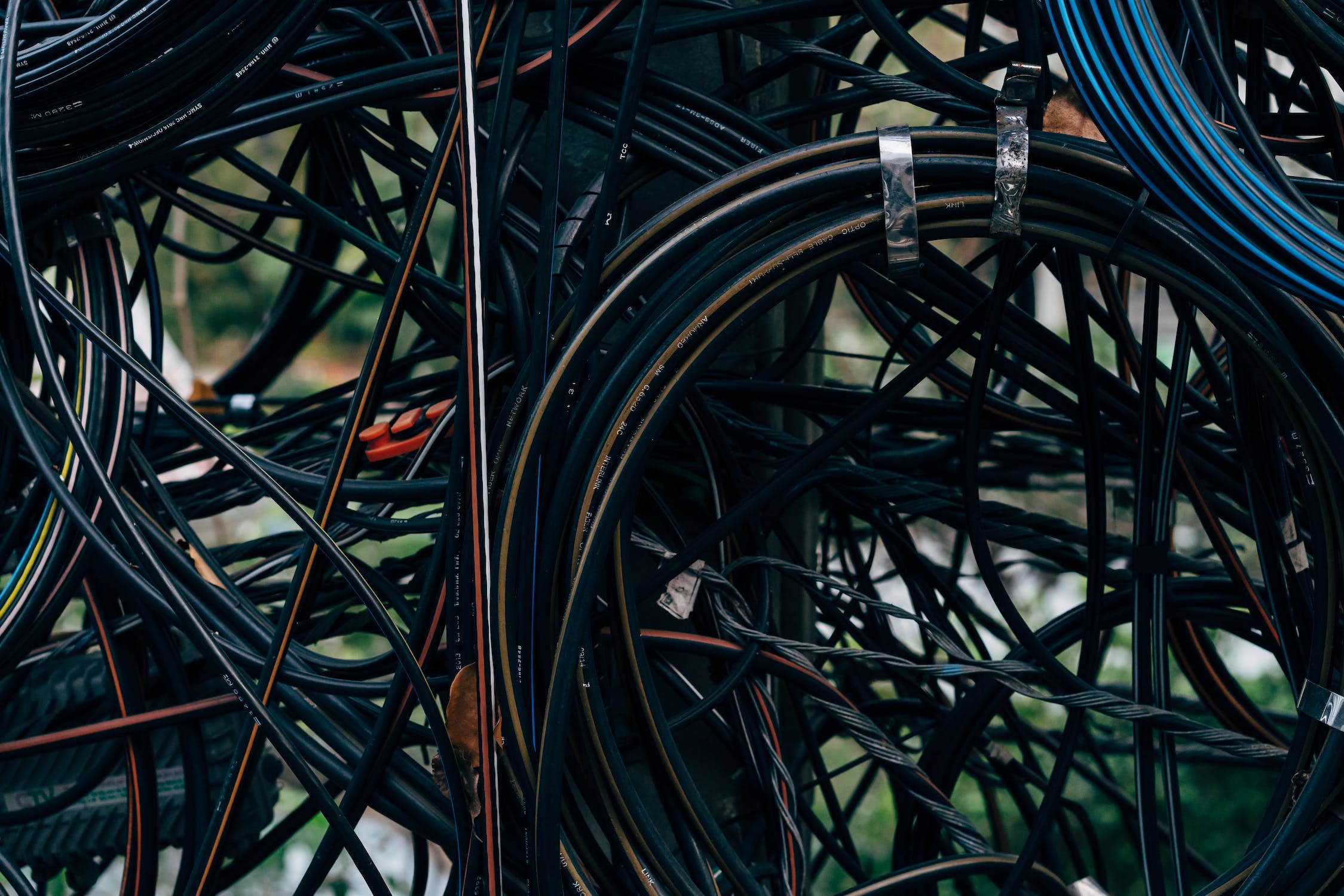 Tangled wiring