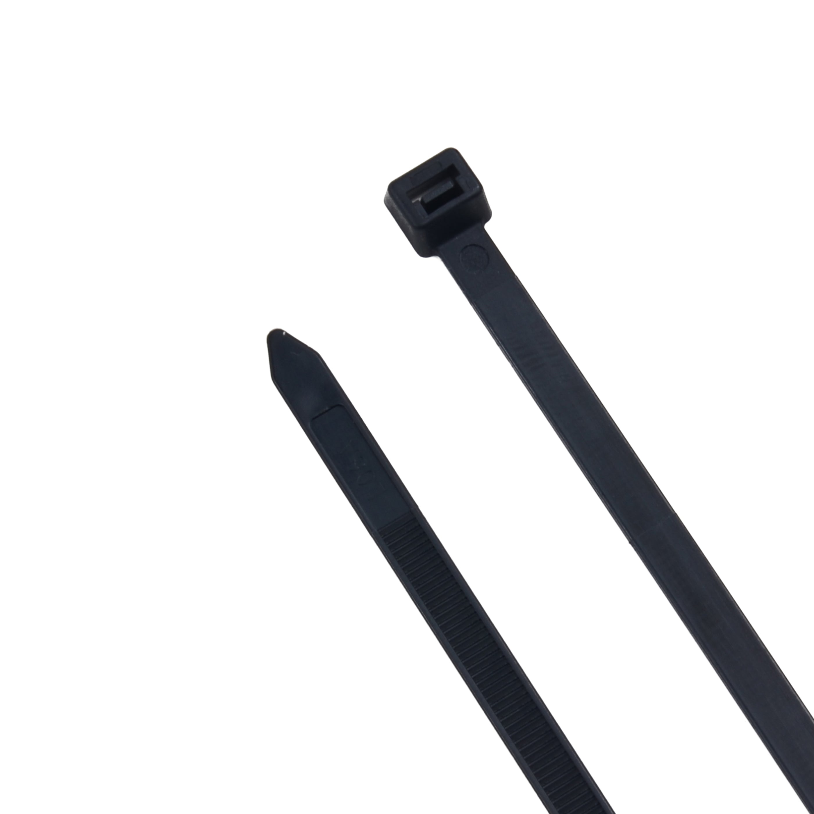 24-inch UV Resistant Black Multi-Purpose Zip Tie, 120-lb Tensile Strength, UL 21S Listed, 100-Pack
