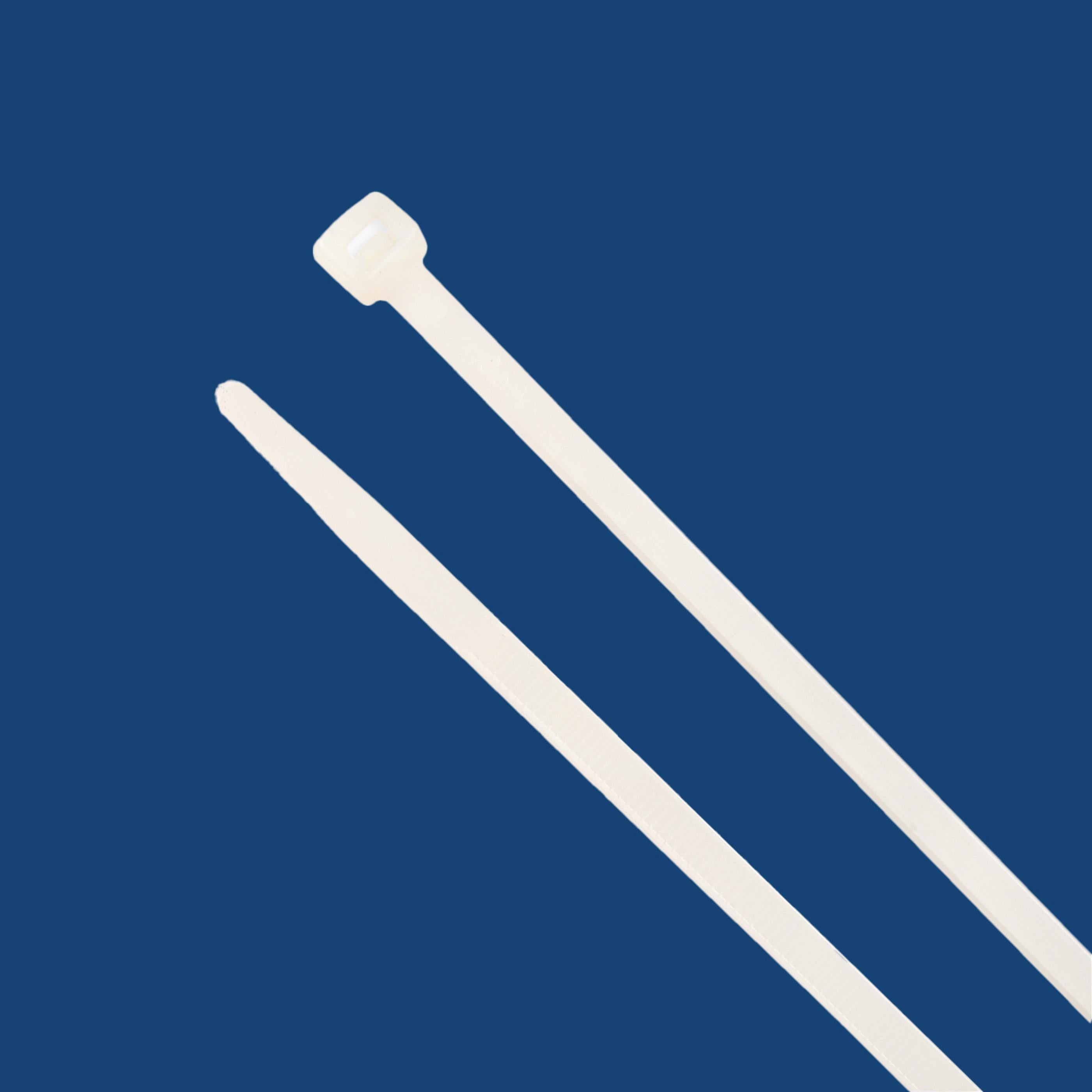 36-inch Natural Multi-Purpose Zip Tie, 50-lb Tensile Strength, UL 21S Listed, 100-Pack