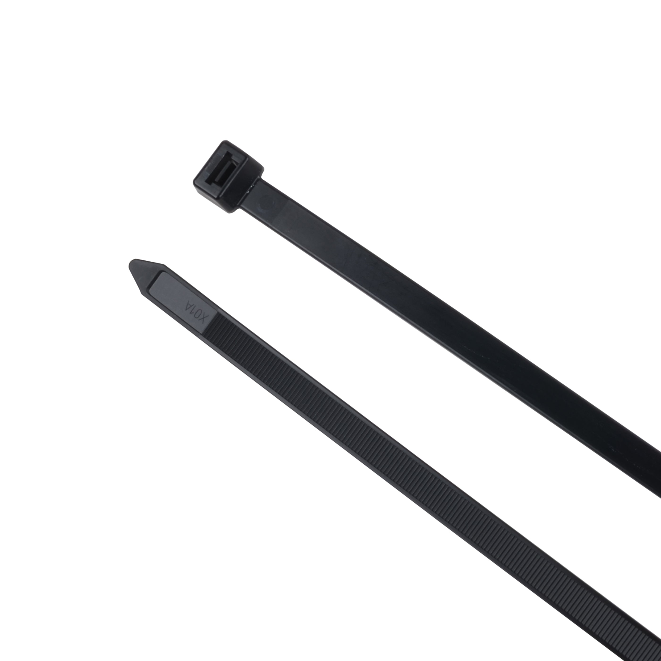 40-inch UV Resistant Black Multi-Purpose Zip Tie, 250-lb Tensile Strength, UL 21 Listed, 50-Pack