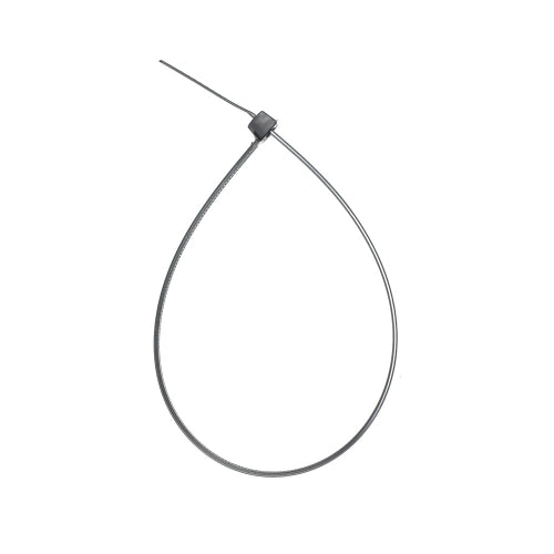 11-inch Nylon 12 UV Resistant Black Solar Rated Zip Tie, 50-lb Tensile Strength, 100-Pack