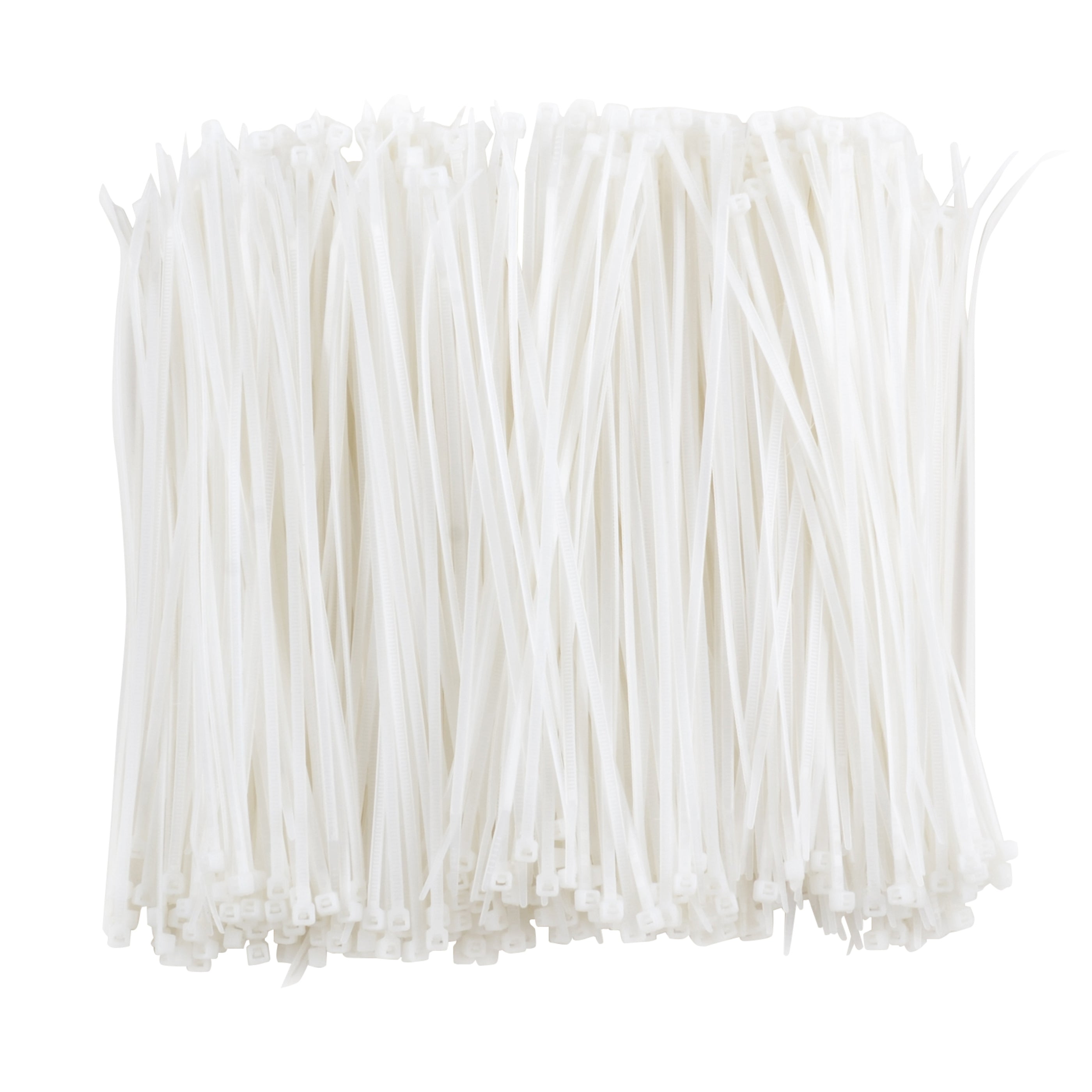 8-inch Natural Multi-Purpose Zip Tie, 18-lb Tensile Strength, UL 21 Listed, 500-Pack