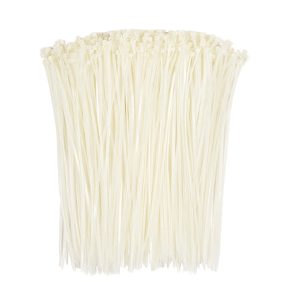 11-inch Natural Multi-Purpose Zip Tie, 40-lb Tensile Strength, UL 21 Listed, 500-Pack