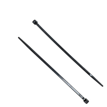 4-inch UV Resistant Black Multi-Purpose Zip Tie, 18-lb Tensile Strength, UL 21 Listed, 100-Pack