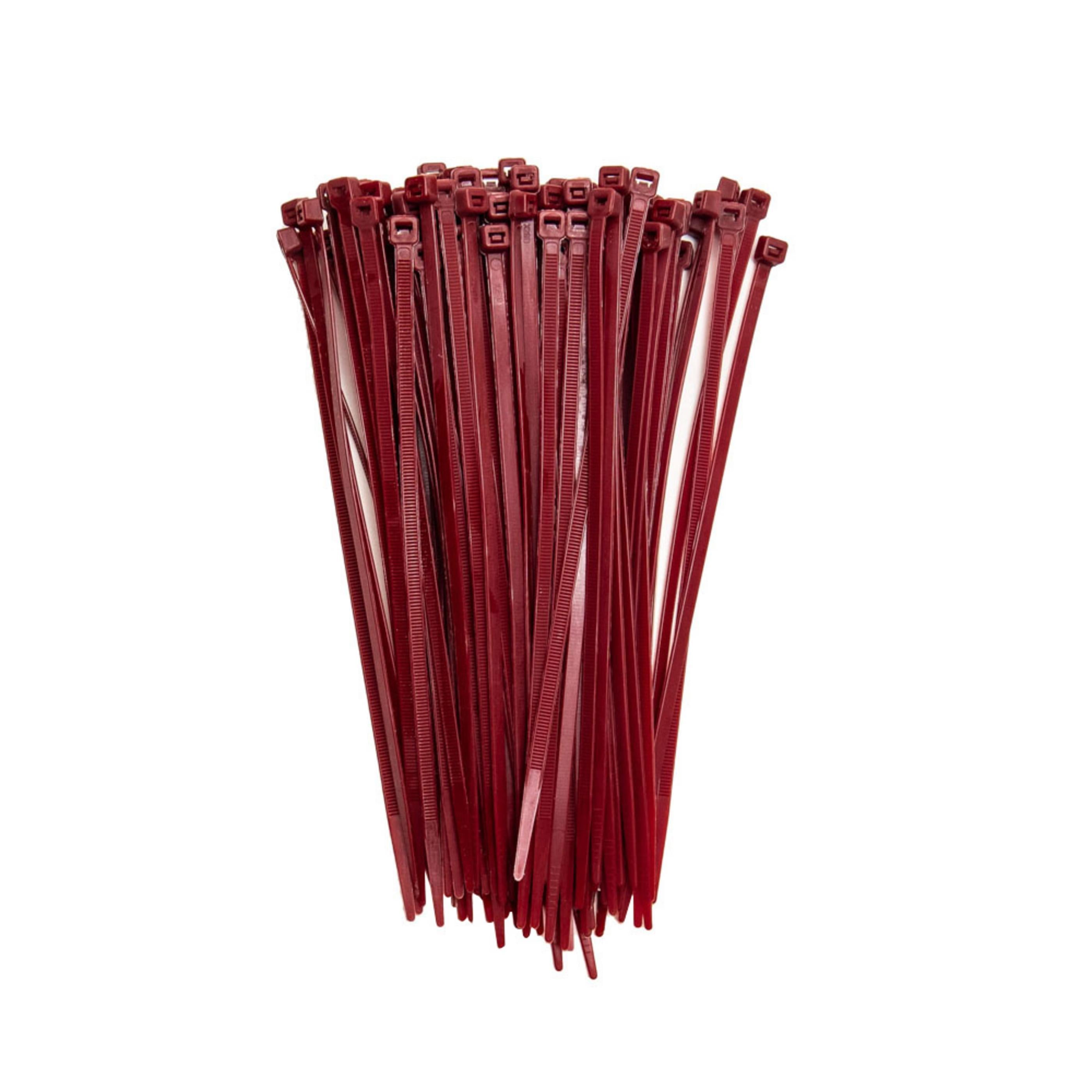 8-inch Plenum Multi-Purpose Zip Tie, 50-lb Tensile Strength, UL 21S Listed, 100-Pack