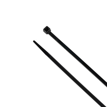 8-inch UV Resistant Black Multi-Purpose Zip Tie, 50-lb Tensile Strength, UL 21S Listed, 100-Pack