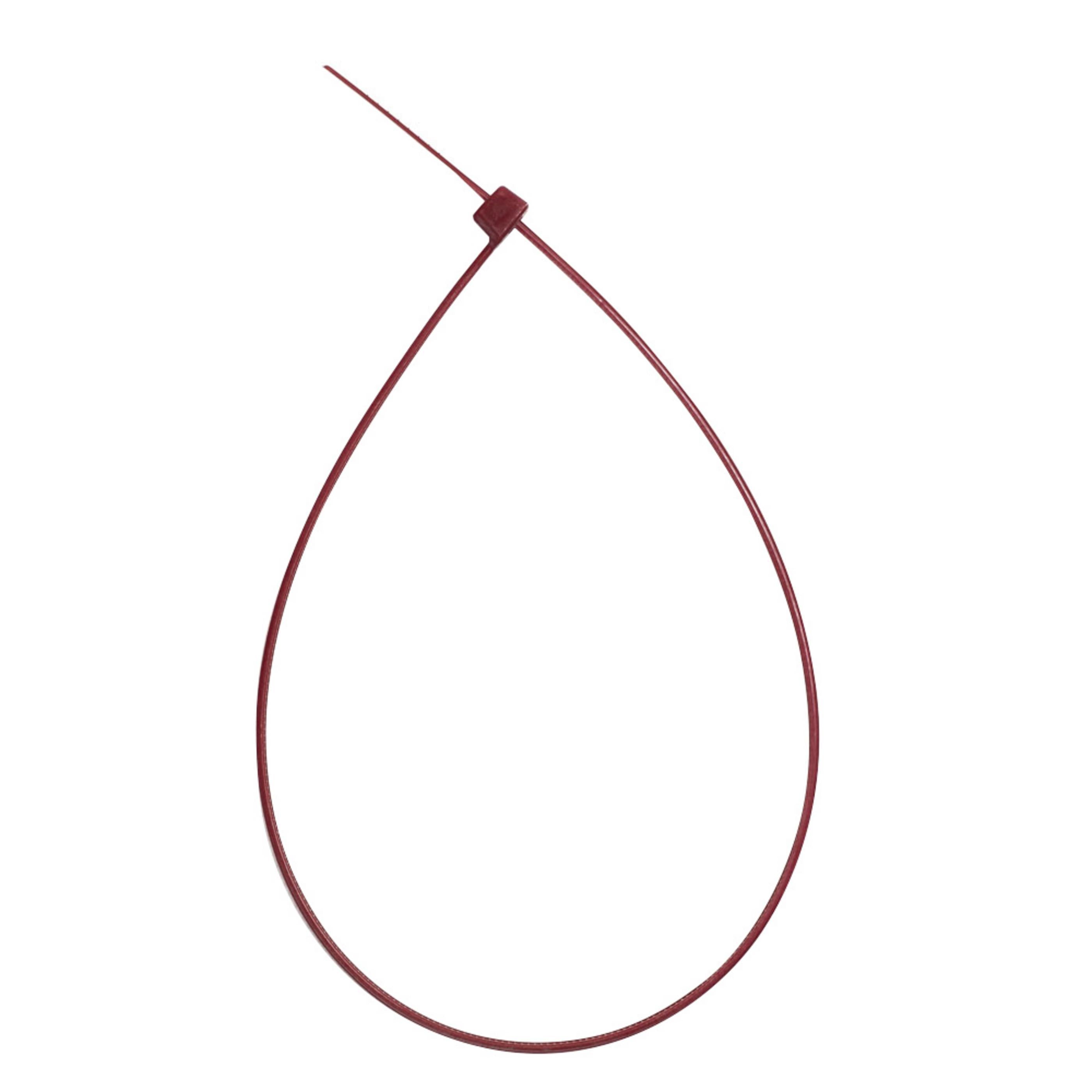 14-inch Plenum Multi-Purpose Zip Tie, 50-lb Tensile Strength, UL 21S Listed, 100-Pack