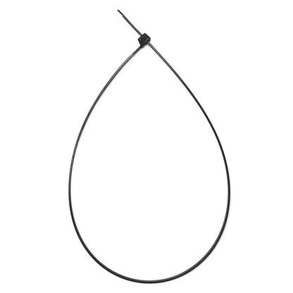 18-inch UV Resistant Black Multi-Purpose Zip Tie, 120-lb Tensile Strength, UL 21S Listed, 100-Pack
