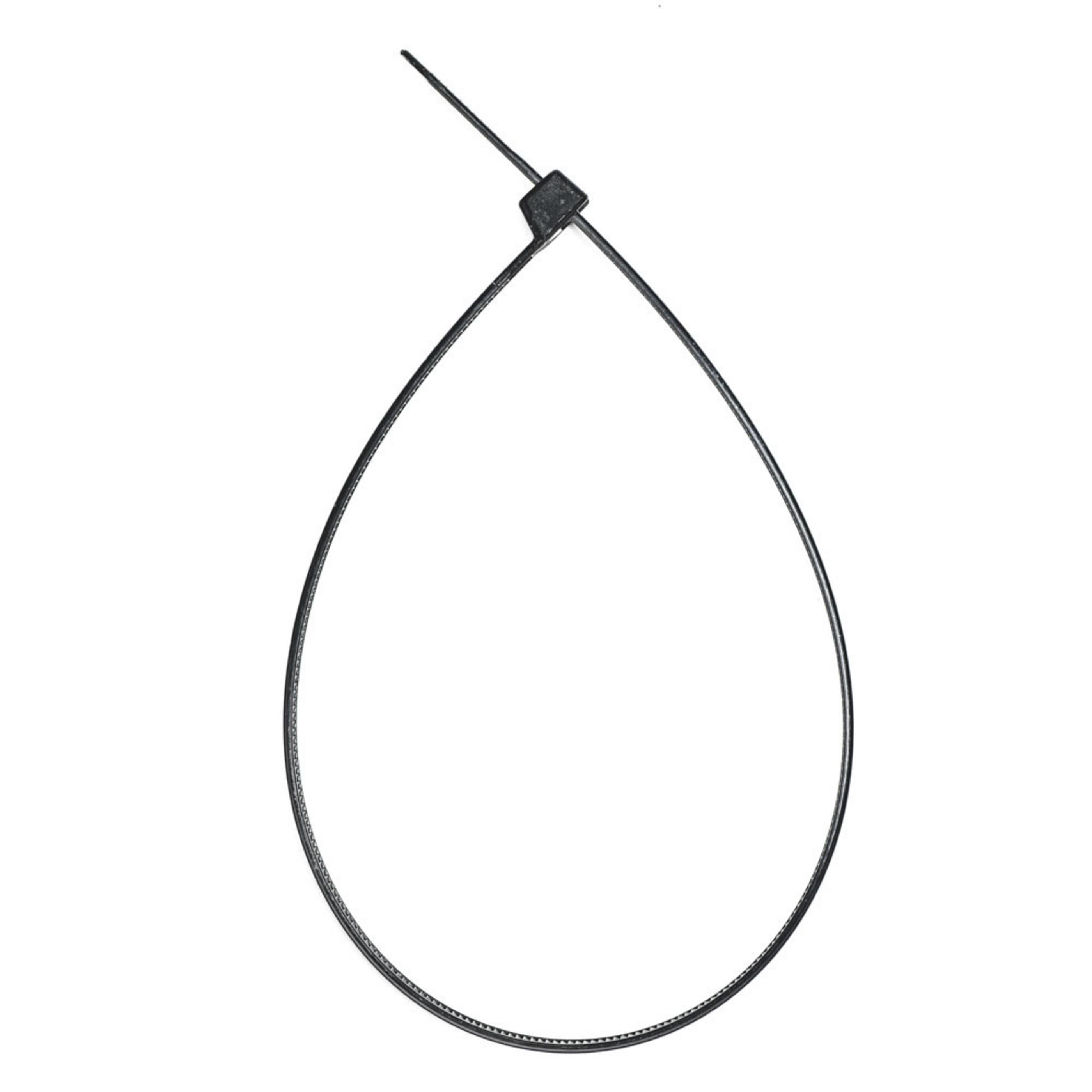 14-inch UV Resistant Black Multi-Purpose Zip Tie, 120-lb Tensile