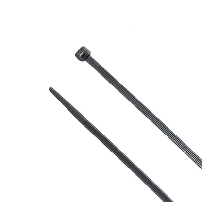 14-inch Black Multi-Purpose Zip Tie, 50-lb Tensile Strength, UL 21S Listed, 500-Pack