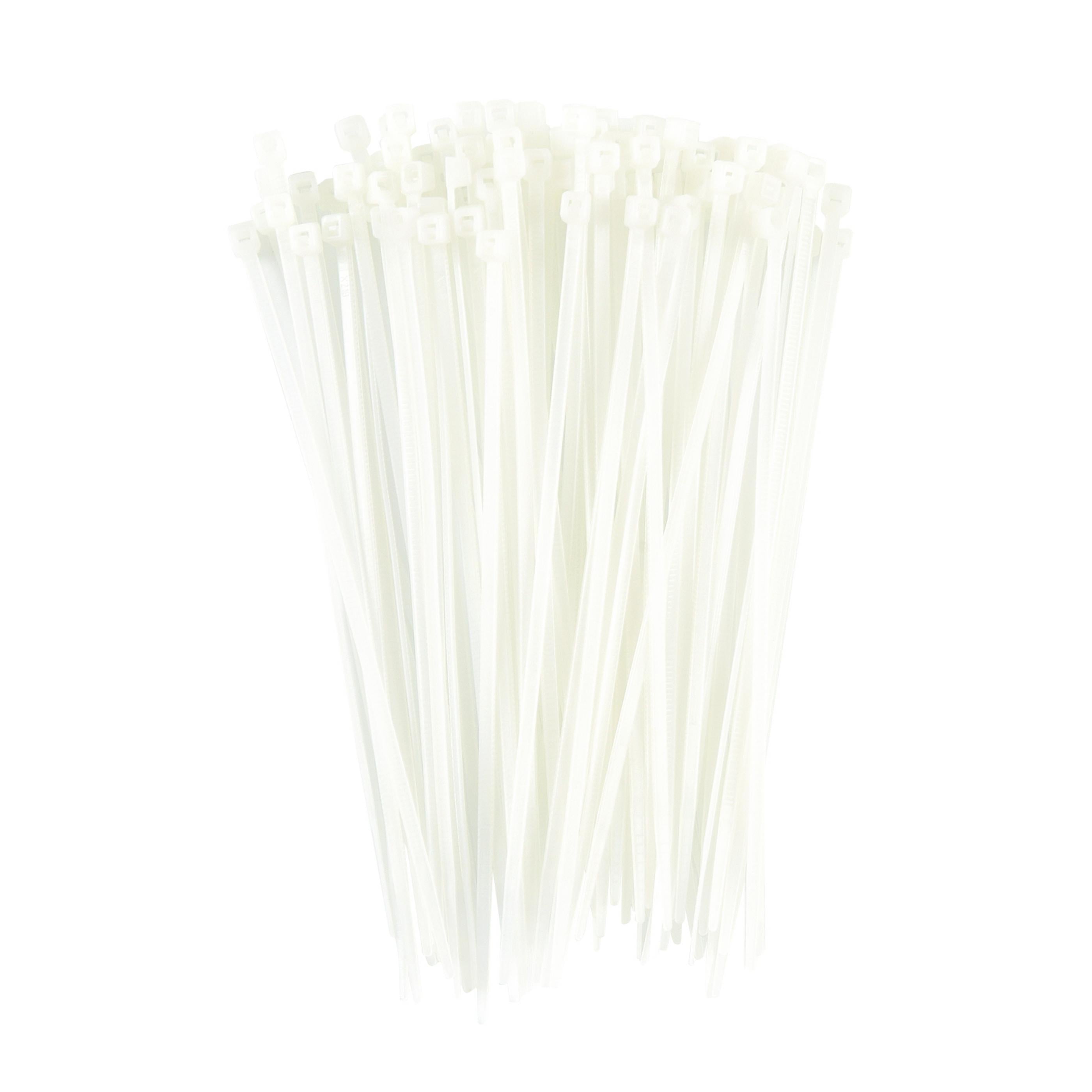 5-inch Natural Multi-Purpose Zip Tie, 18-lb Tensile Strength, 100-Pack