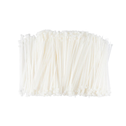8-inch Natural Multi-Purpose Zip Tie, 50-lb Tensile Strength, UL 21S Listed, 1,000-Pack