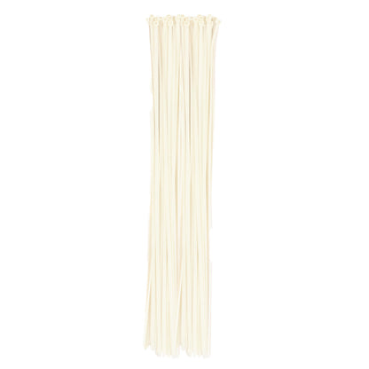 36-inch Natural Multi-Purpose Zip Tie, 175-lb Tensile Strength, UL 21S Listed, 50-Pack
