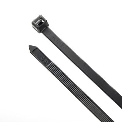 48-inch UV Resistant Black Multi-Purpose Zip Tie, 175-lb Tensile Strength, UL 21S Listed, 50-Pack