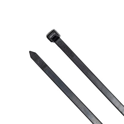 40-inch UV Resistant Black Multi-Purpose Zip Tie, 175-lb Tensile Strength, UL 21S Listed, 25-Pack