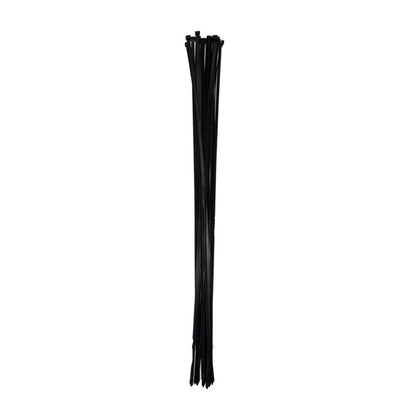 40-inch UV Resistant Black Multi-Purpose Zip Tie, 175-lb Tensile Strength, UL 21S Listed, 25-Pack