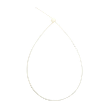 14-inch Natural Multi-Purpose Zip Tie, 50-lb Tensile Strength, UL 21S Listed, 100-Pack