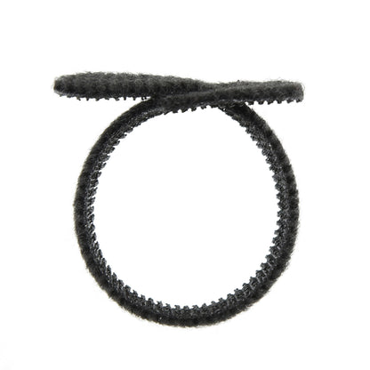 5-inch Black Hook and Loop, 6-lb Tensile Strength, 10-Pack