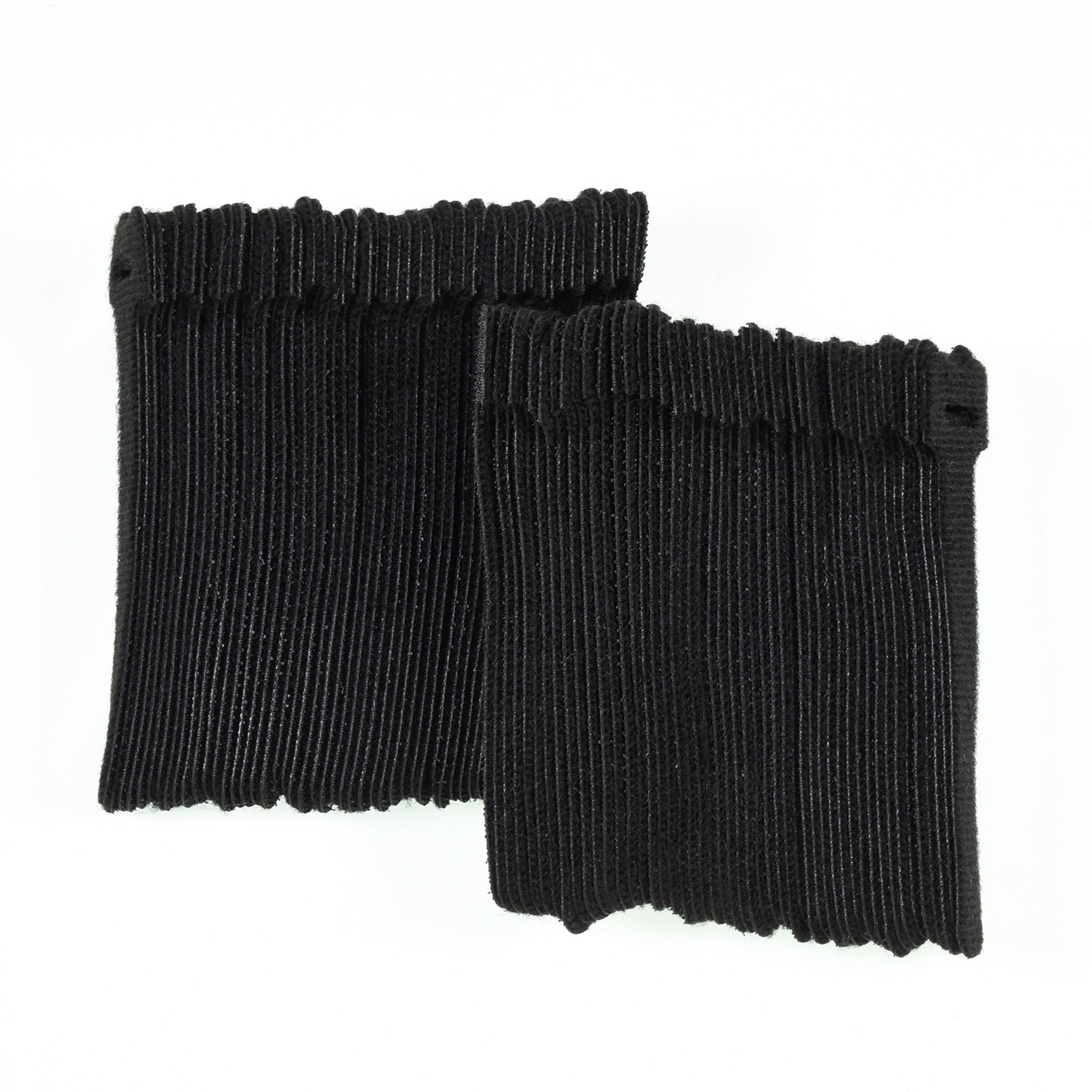 5-inch Black Hook and Loop, 6-lb Tensile Strength, 100-Pack
