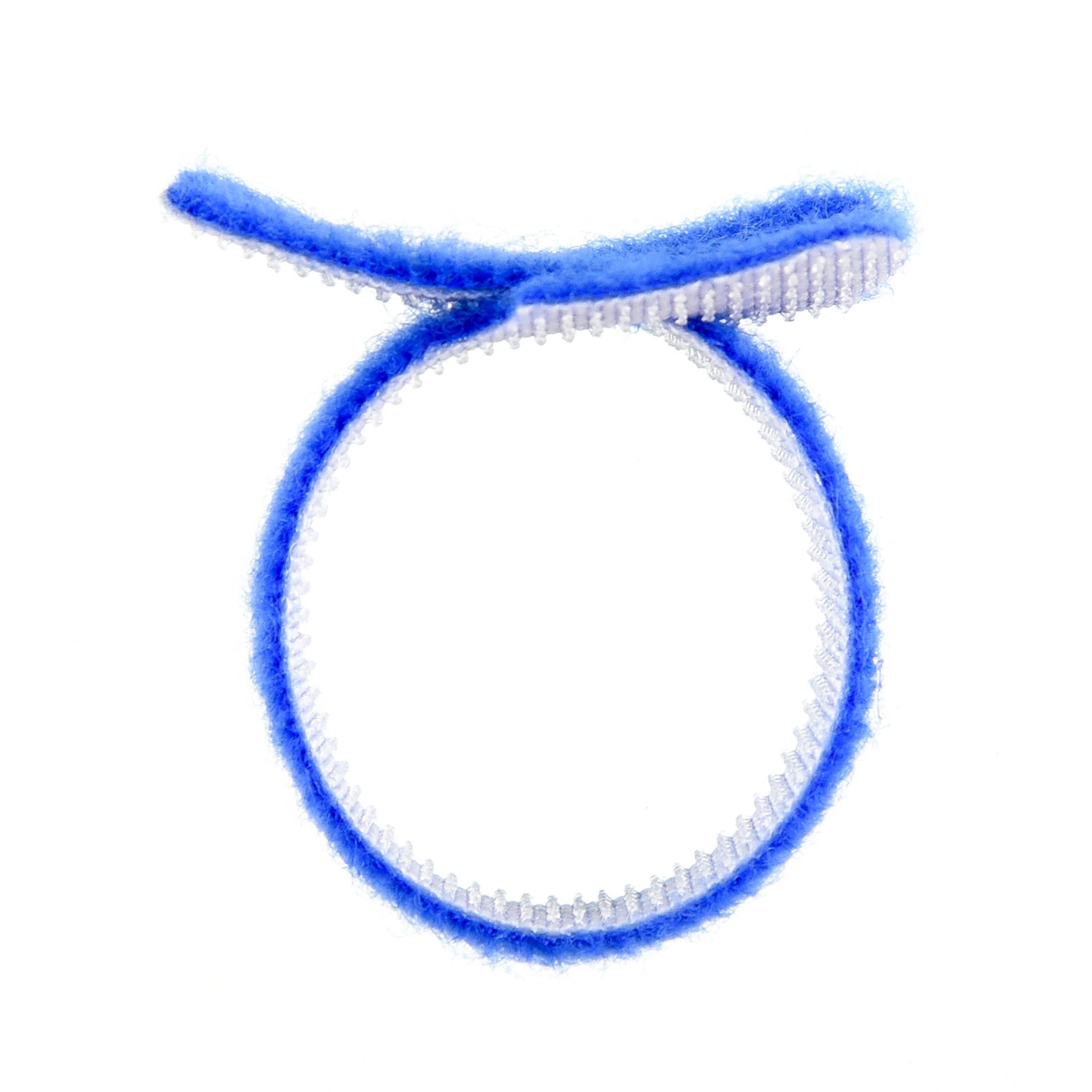 5-inch Blue Hook and Loop, 6-lb Tensile Strength, 10-Pack