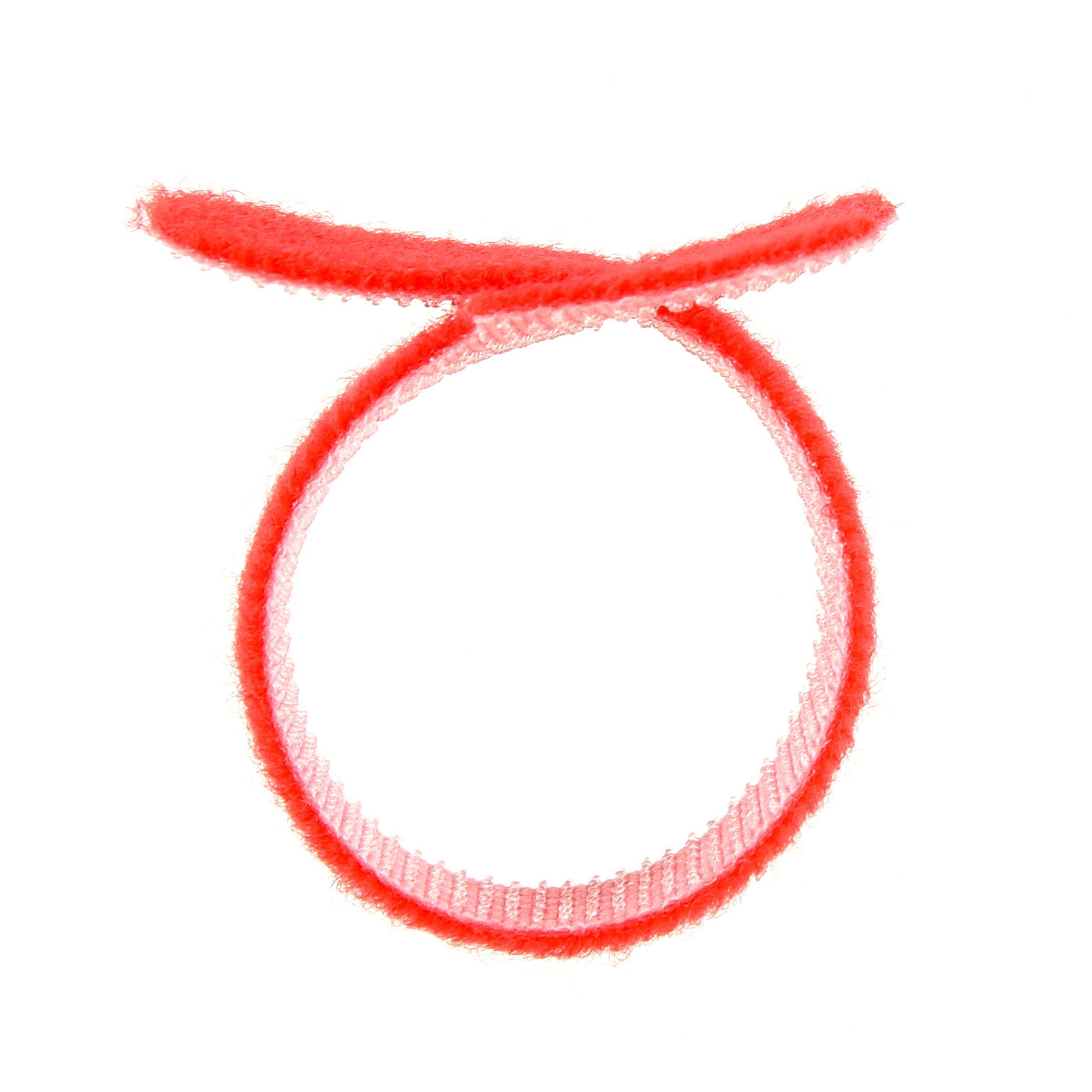 5-inch Red Hook and Loop, 6-lb Tensile Strength, 10-Pack
