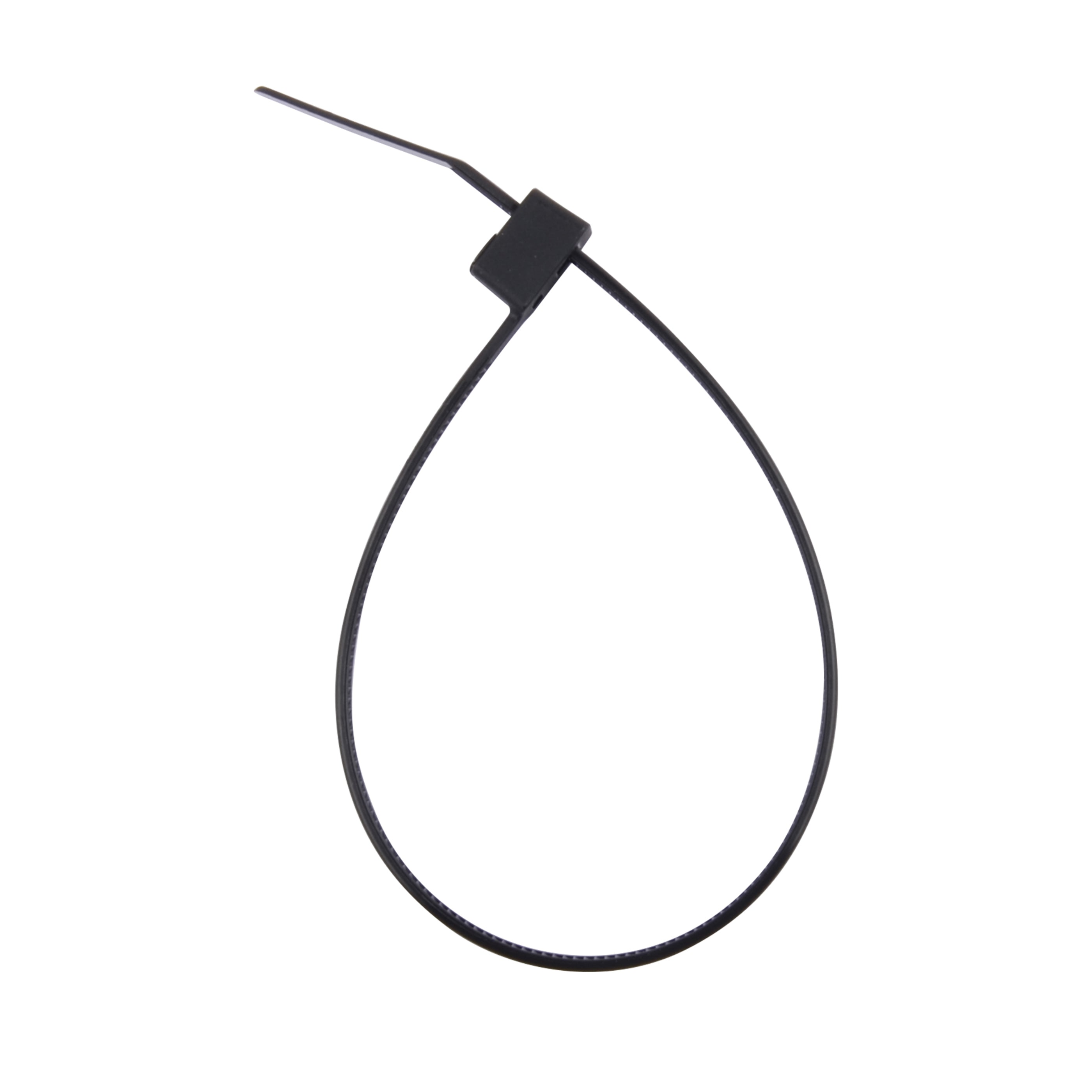 8-inch UV Resistant Black Twist & Cut Zip Tie, 50-lb Tensile Strength, UL 21S Listed, 100-Pack