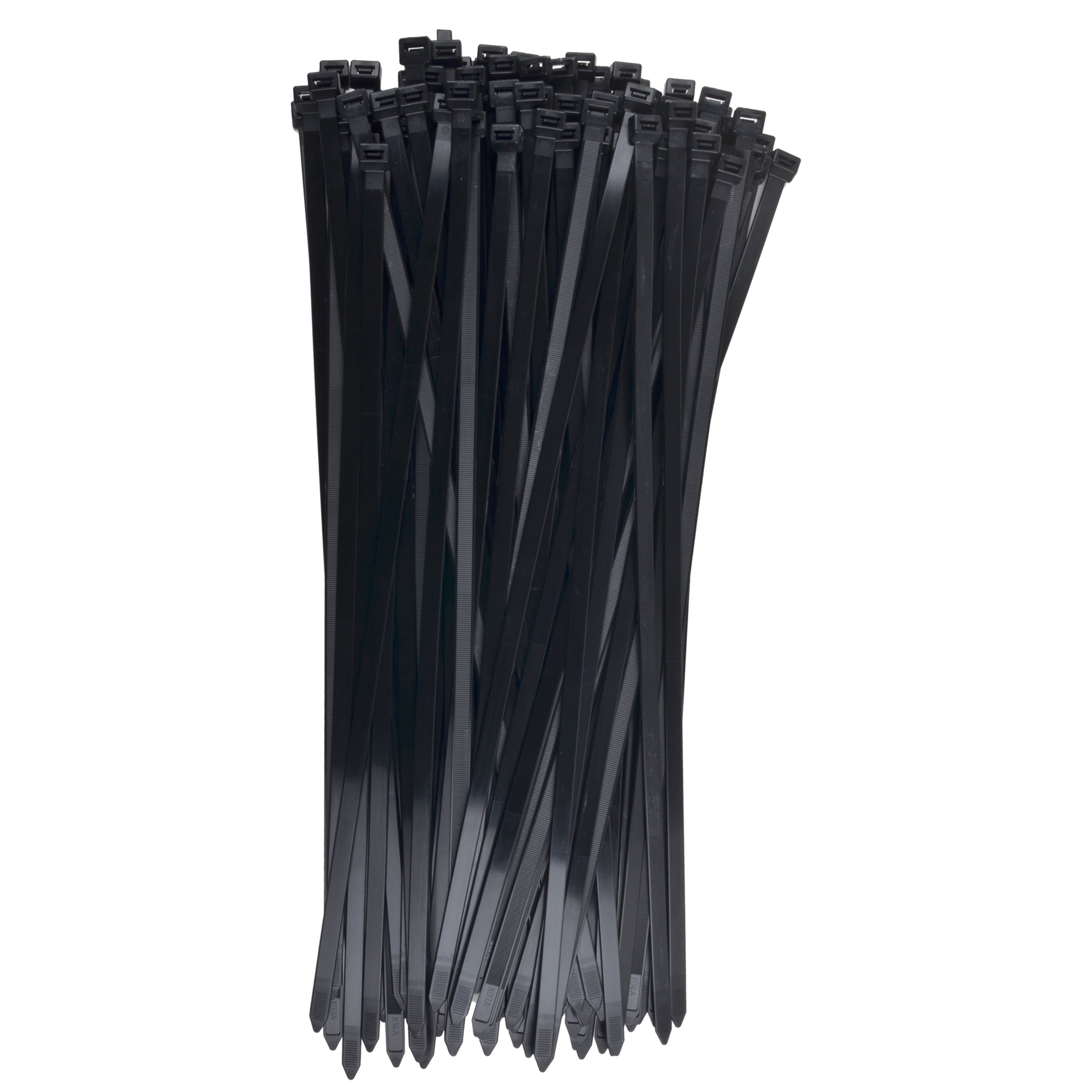22-inch UV Resistant Black Multi-Purpose Zip Tie, 250-lb Tensile