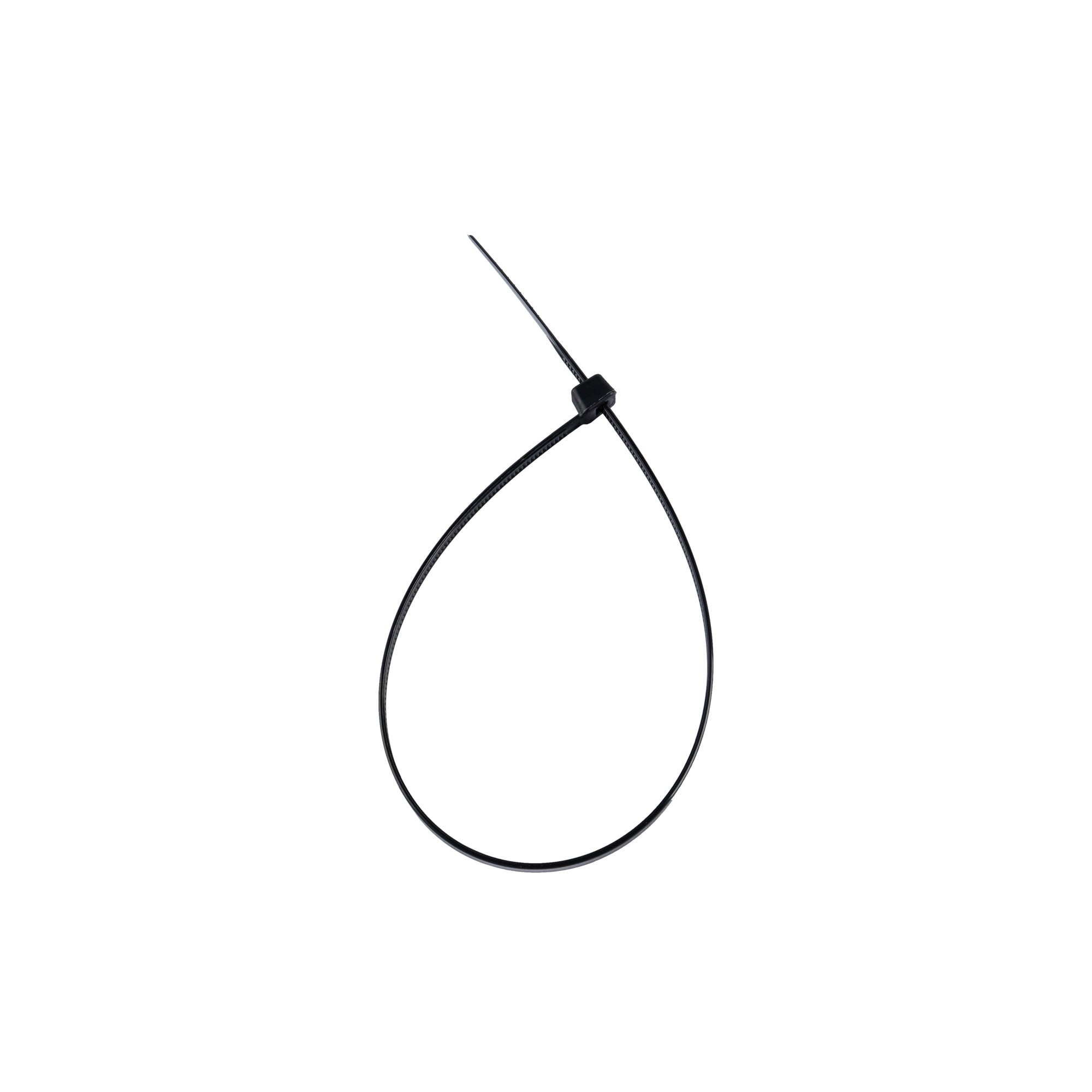 14-inch UV Resistant Black Multi-Purpose Zip Tie, 50-lb Tensile Strength, UL 21S Listed, 100-Pack
