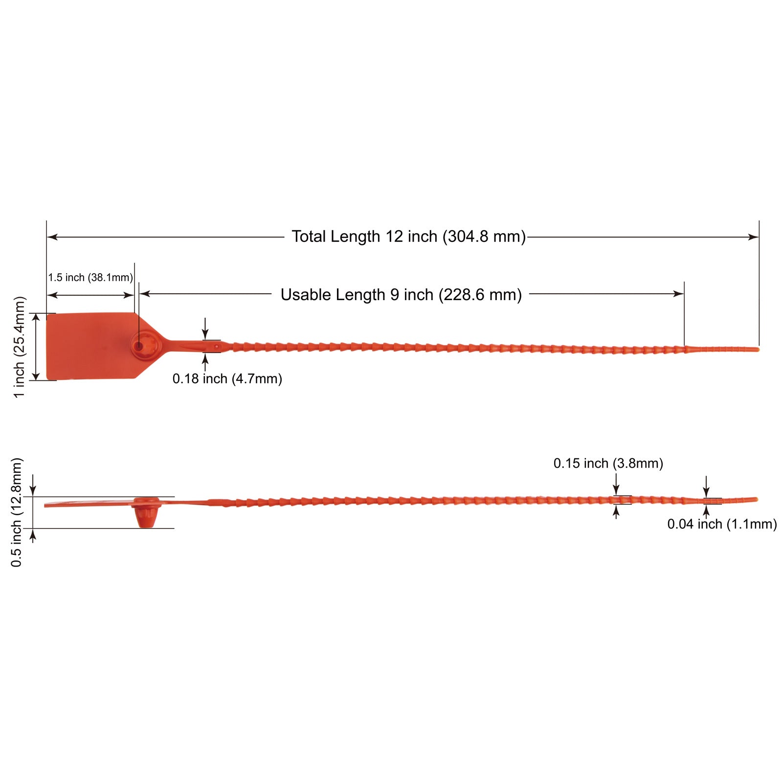 Stock Pull-Tight Security Seal
