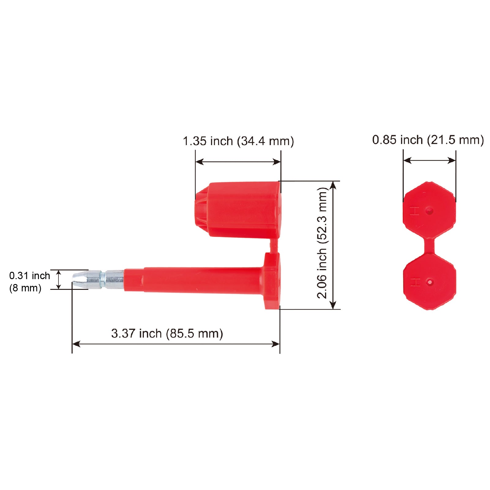 Stock High-Security Bolt Seal