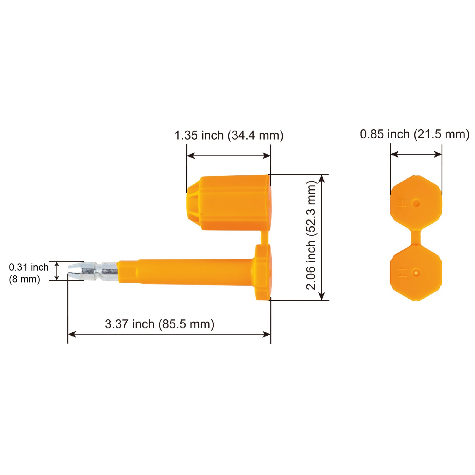 Stock High-Security Bolt Seal