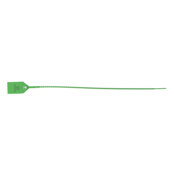 15 Inch Green Pull-Tight Security Seal single