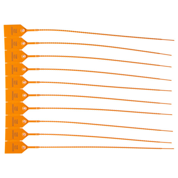 15 Inch Orange Pull-Tight Security Seal group