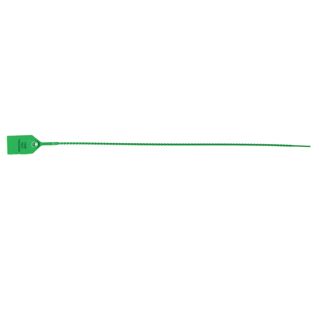 18 Inch Green Pull-Tight Security Seal single