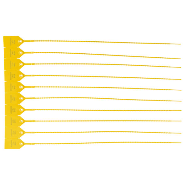 18 Inch Yellow Pull-Tight Security Seal group