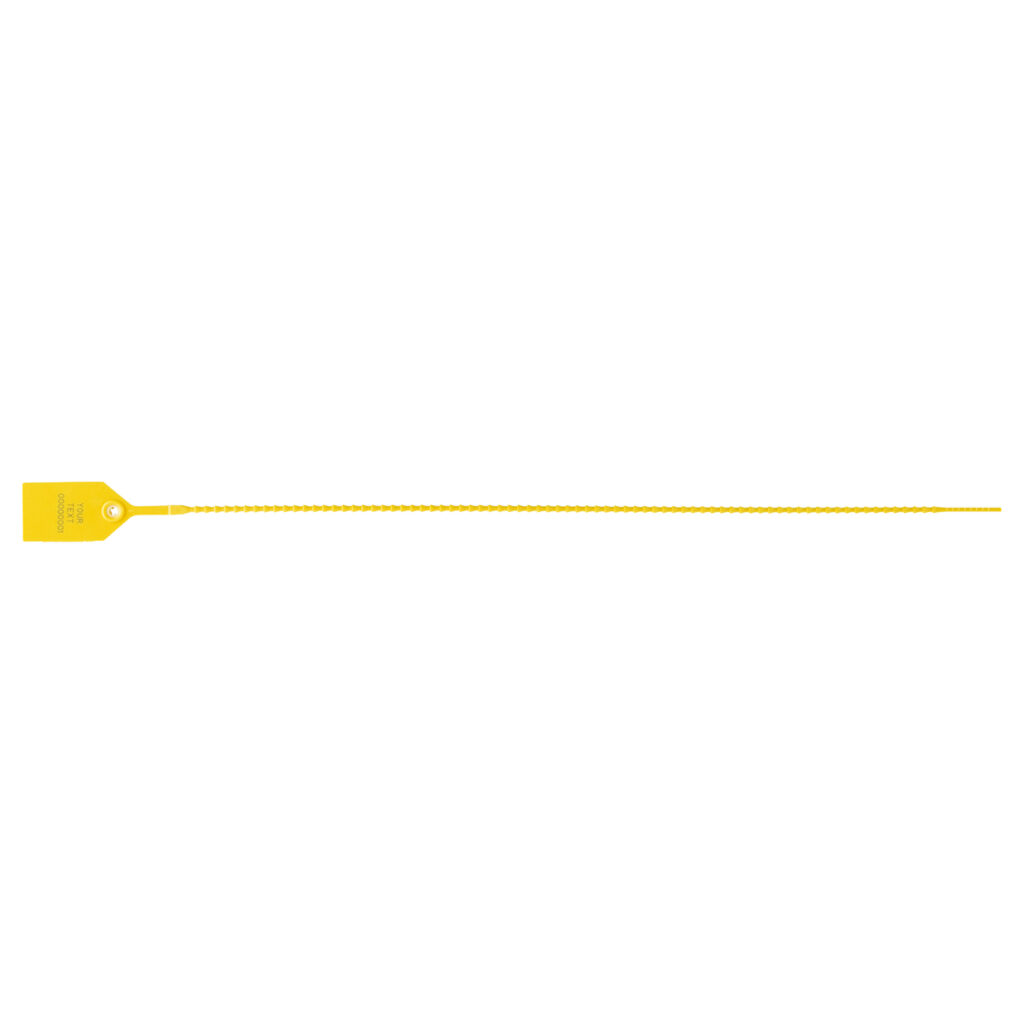 18 Inch Yellow Pull-Tight Security Seal single