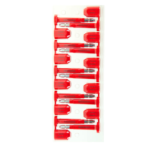 Red High-Security Bolt Seal package