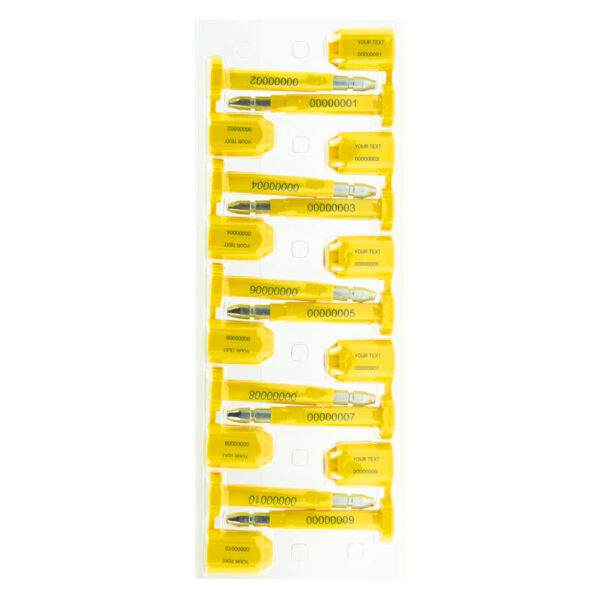 ziptie.com bolt seal yellow package