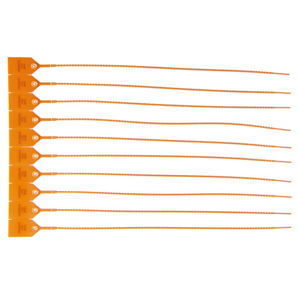 18 Inch Orange Pull-Tight Security Seal group