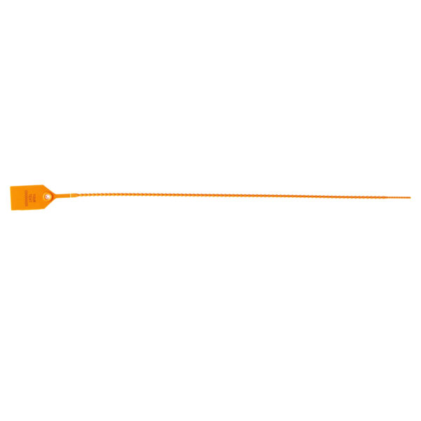 18 Inch Orange Pull-Tight Security Seal single