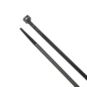 50-lb Tensile Strength 100-Pack ZipTie.com 15-inch Black Reusable Cable Tie 