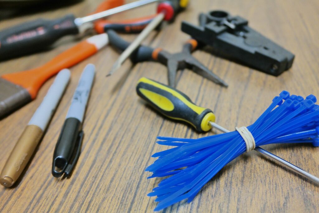 Zip Ties and tools