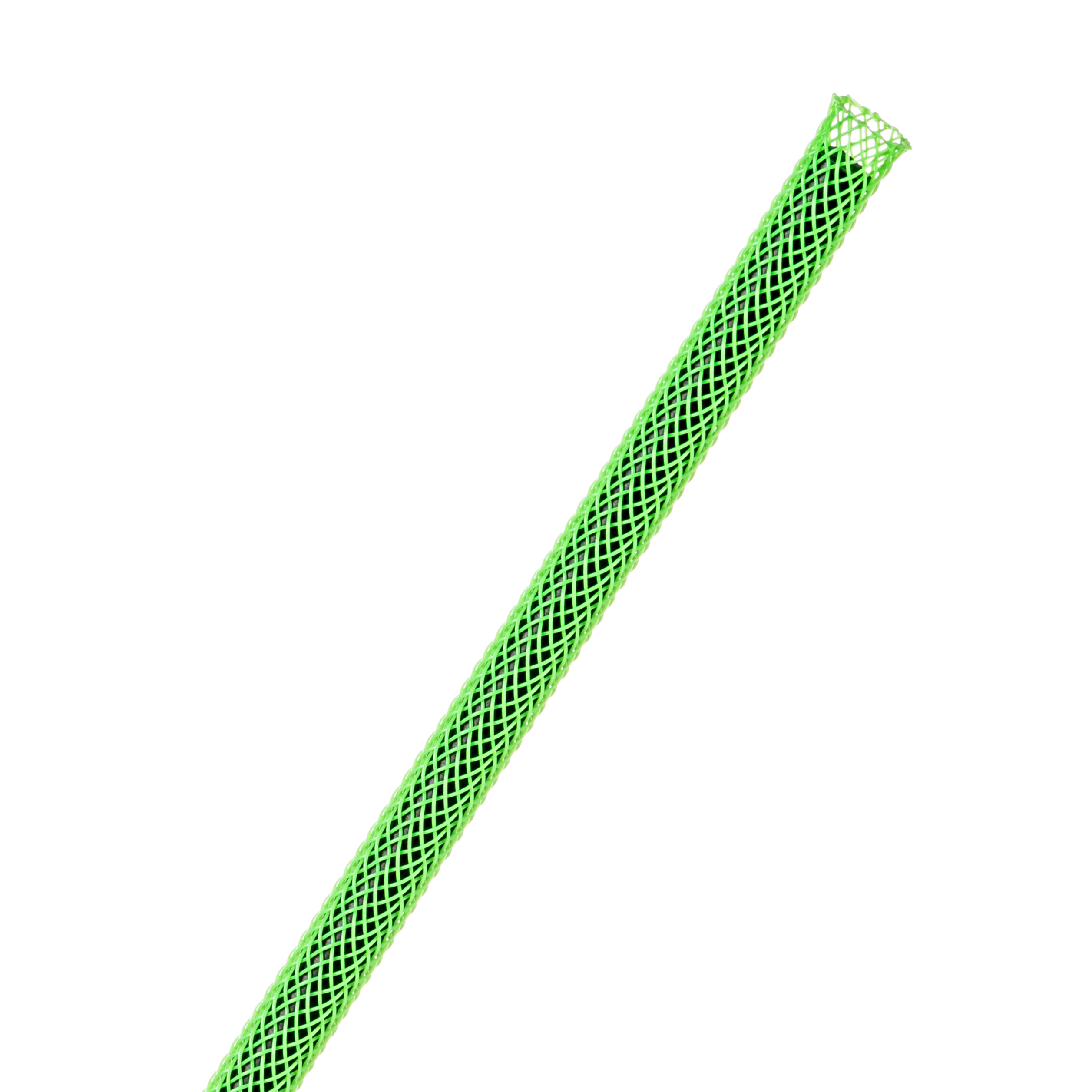 Techflex® Flexo® PET 1/8 diameter, Neon Green, 3/32 - 1/4, 225 ft.